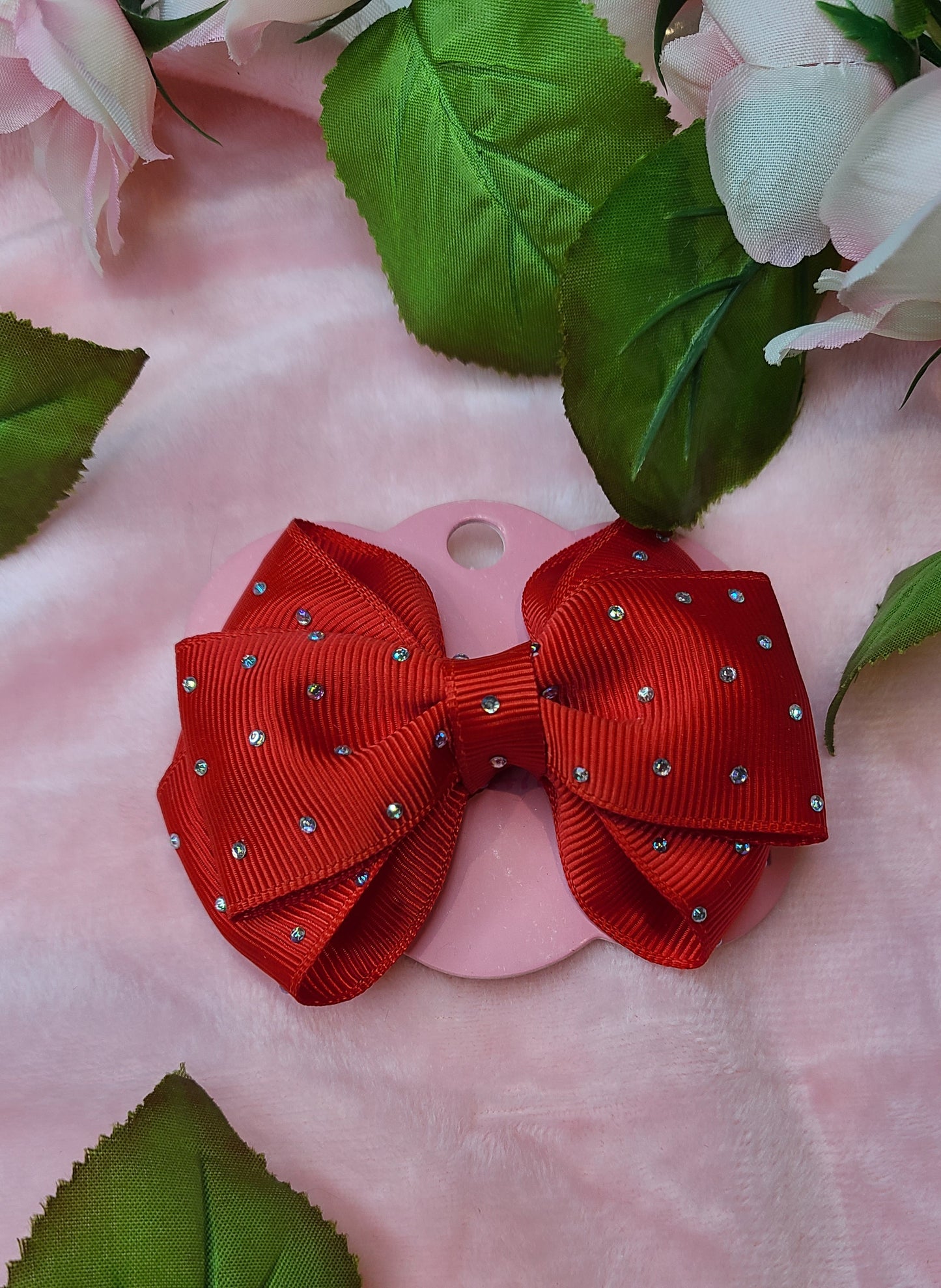 bow with tiny jewels