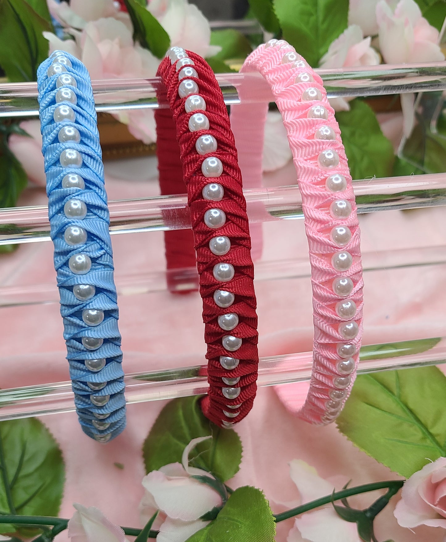 Hairband with pearl